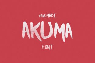 Akuma Font: A Display Typeface for Digital Branding