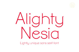 Alighty Nesia Font: A Polished Choice for Branding