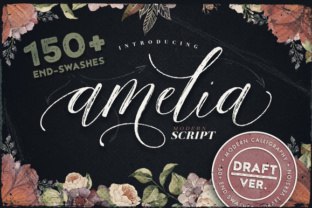 Amelia Script - Draft Version: A Stylish Font for Marketers