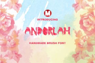 Andorlah: A Watercolor Display Font for Modern Web Design