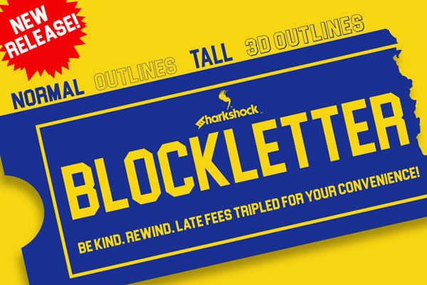 Blockletter: A Nostalgic Sans Serif Font for Modern Publishing
