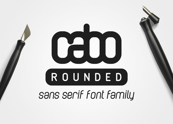 Cabo Rounded Family: A Premium Sans Serif Font for Branding and Design