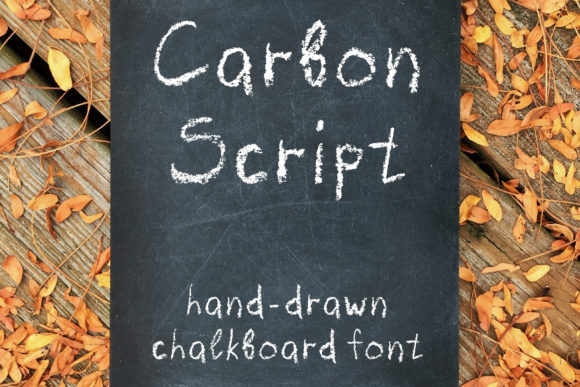 Carbon Script: A Hand-Drawn Charcoal Typeface for Editorial Design