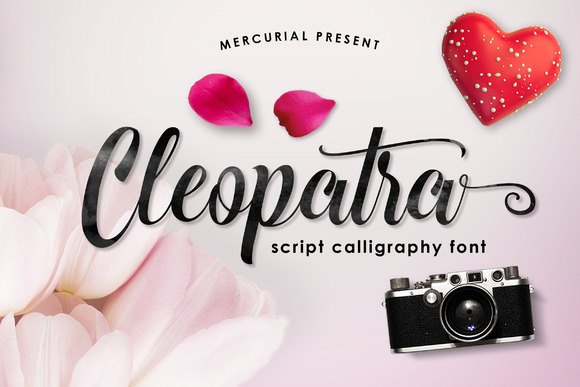 Cleopatra Font: A Modern Calligraphy Typeface for Bold Branding