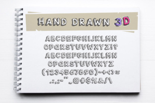 Hand Drawn 3D Font Review for Campaign Design