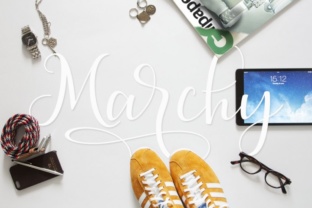 Marchy Script Font for Brand Design Projects