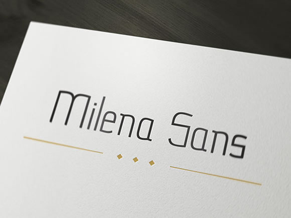 Milena Sans: A Modern Typeface for Editorial Design