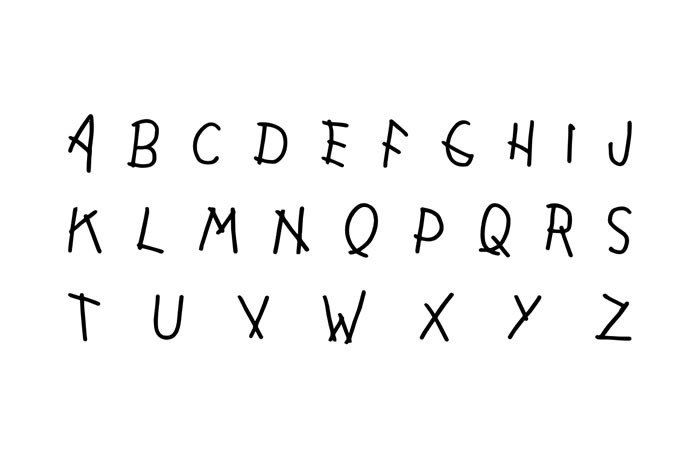 Reading This: A Playfully Handmade Display Font for Creative Makers