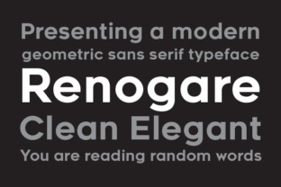 Renogare Font for Professional and Elegant Branding