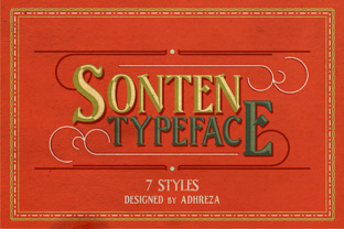 Sonten Typeface for Modern Web Design Projects