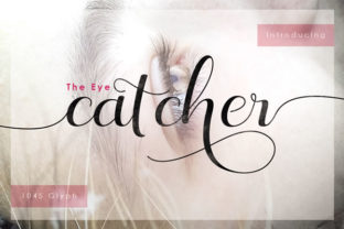 The Eye Catcher Font: A Script Typeface for Polished Digital Projects