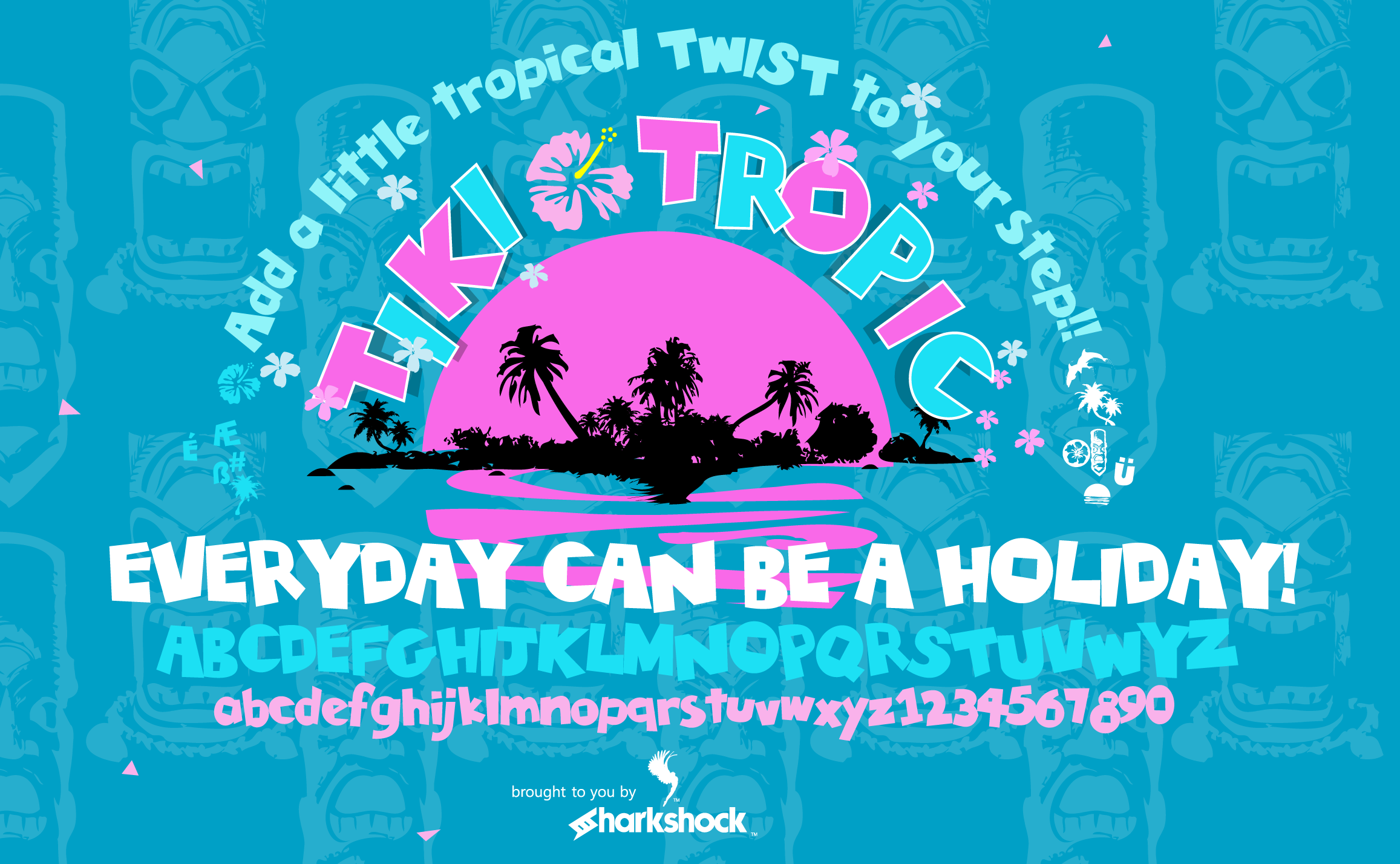 Tiki Tropic Font for Warm and Witty Design Projects