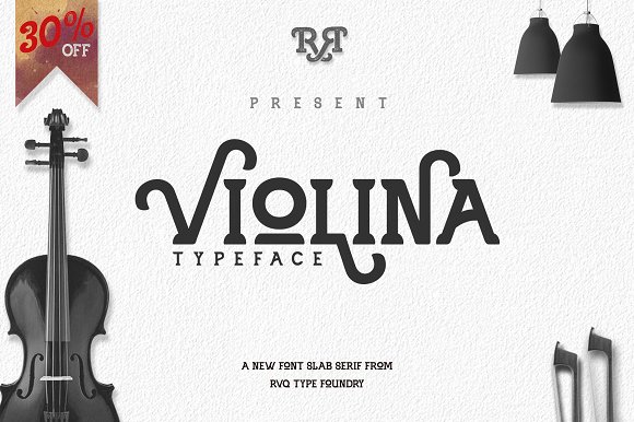 Violina Font for Web Design and Branding Projects