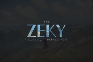 Zeky Font for Small Business Branding and Design Projects